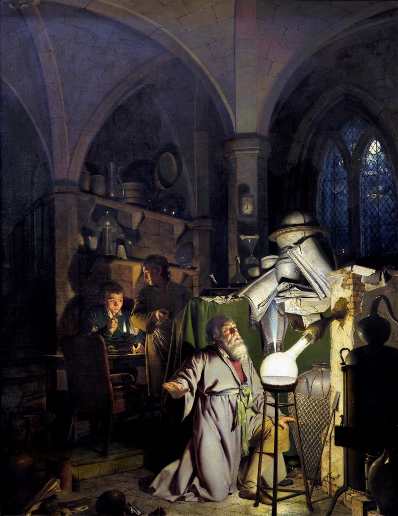 Joseph Wright of Derby, The Alchemist in Search of the Philosopher's Stone, 1771